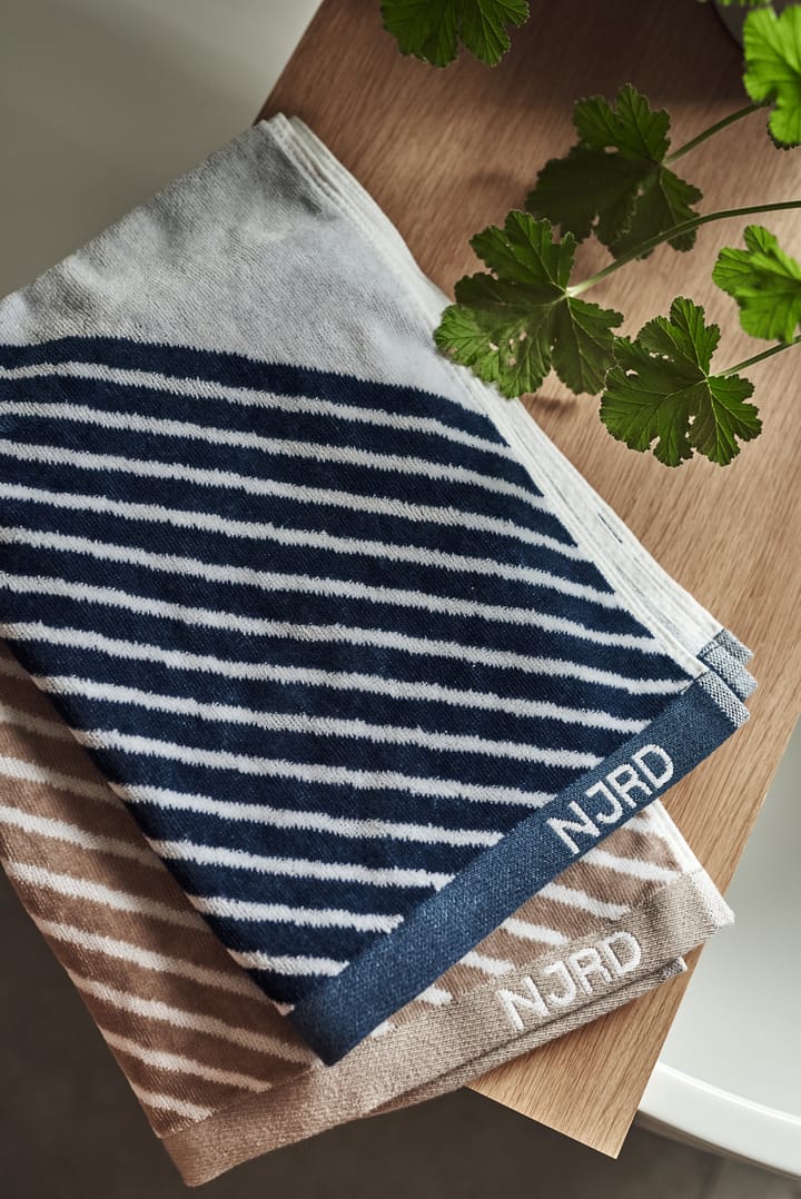 Stripes 条纹毛巾 50x70 cm, 蓝色 NJRD