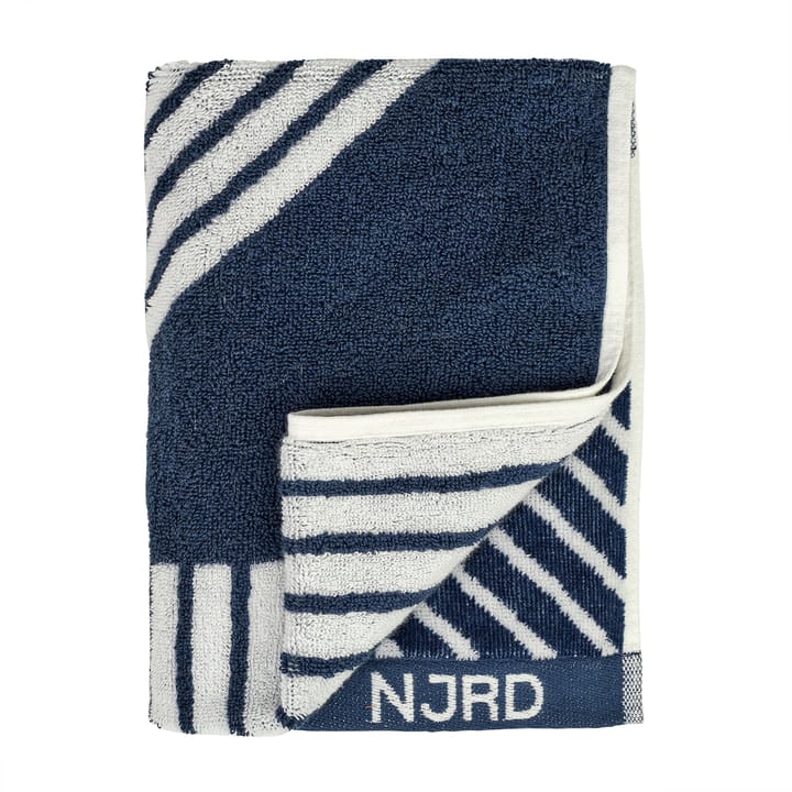Stripes 条纹毛巾 50x70 cm - 蓝色 - NJRD