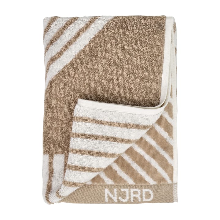 Stripes 条纹毛巾 50x70 cm - 米色 - NJRD