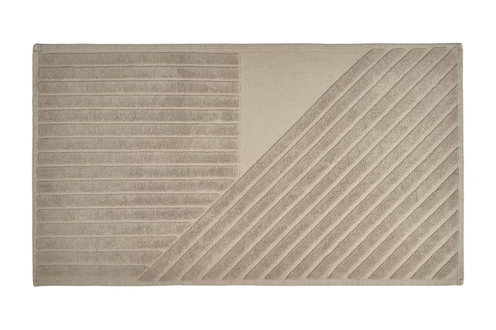 Stripes 浴室地垫/吸水防滑垫 50x90 cm - 米色 - NJRD