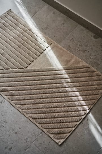 Stripes 浴室地垫/吸水防滑垫 50x90 cm - 米色 - NJRD