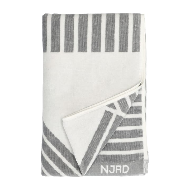 Stripes 条纹浴巾 70x140 cm - 灰色 - NJRD