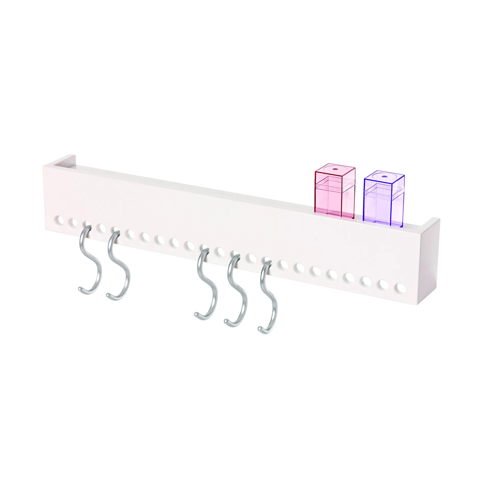 So-Hooked wall shelf, 白色 Nomess Copenhagen