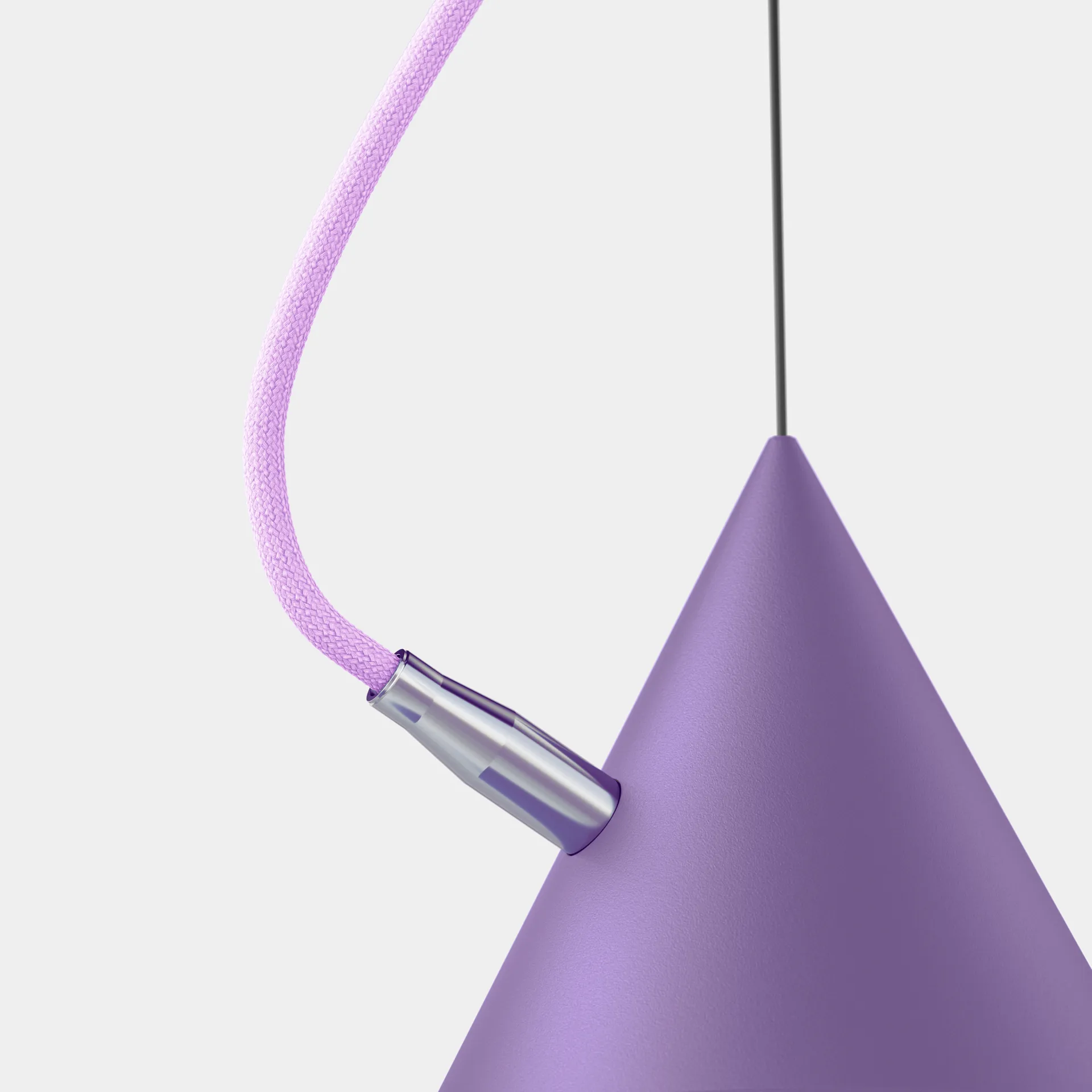 Castor 吊灯 40 cm, 紫色-紫色-银色 Noon