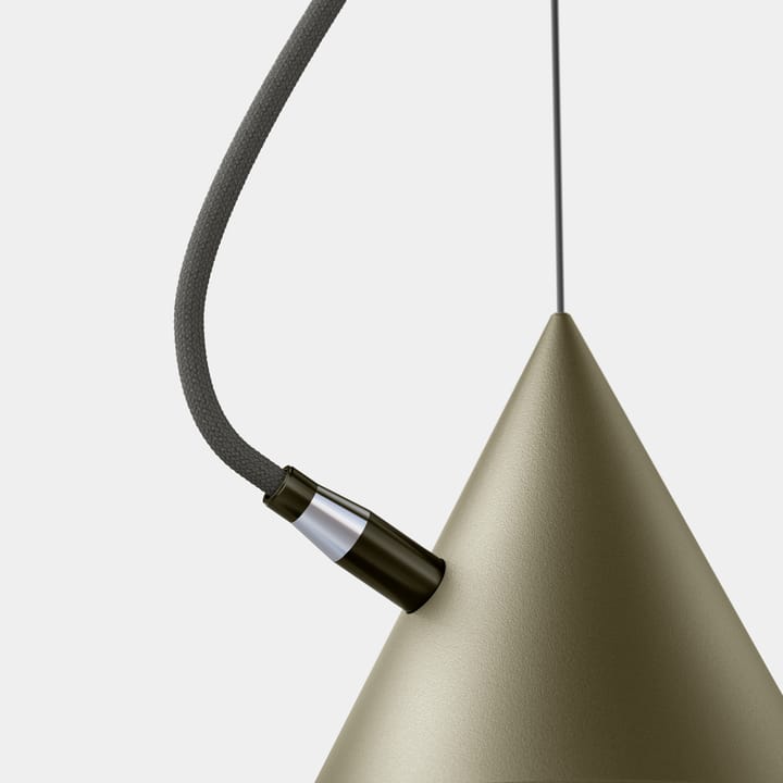 Castor 吊灯 60 cm, 橄榄色 灰色-暗灰-黑色 Noon