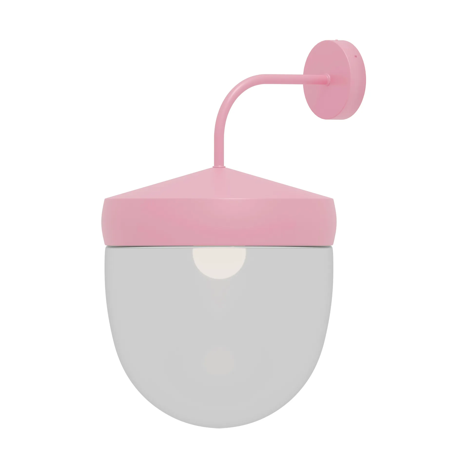 Pan 壁灯 clear 30 cm, 粉色 Noon
