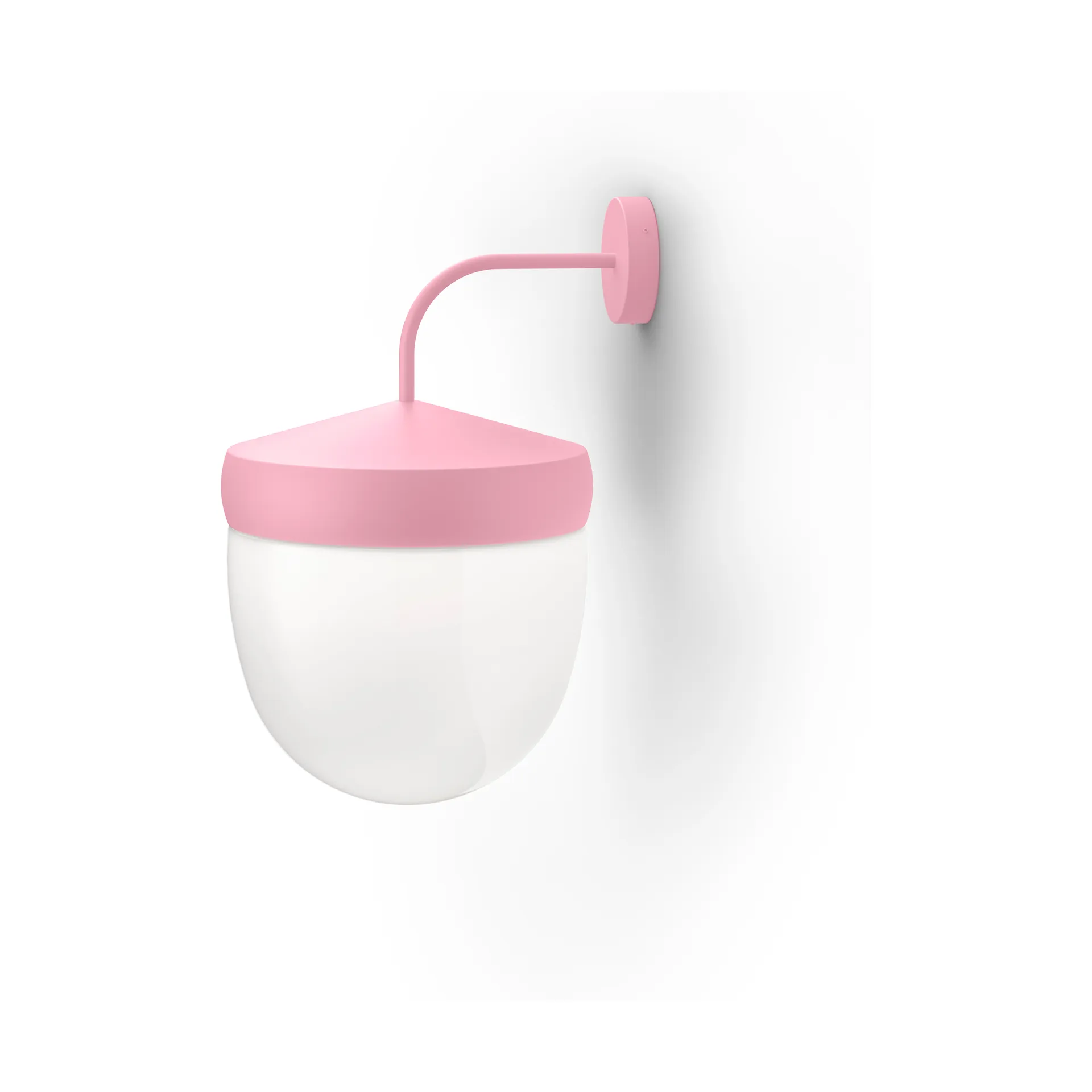 Pan 壁灯 frosted 30 cm, Rosa Noon