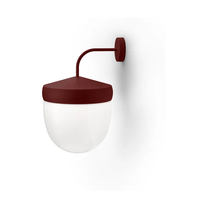 Pan磨砂壁灯30cm - 波尔多红 - Noon