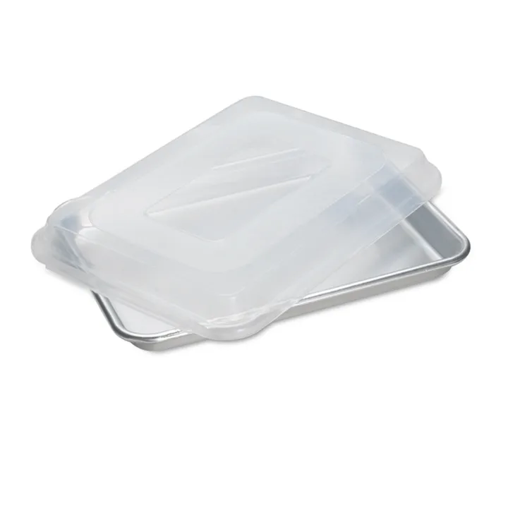 Naturals布朗尼烤盘带盖34.4x24.8cm - 铝色 - Nordic Ware