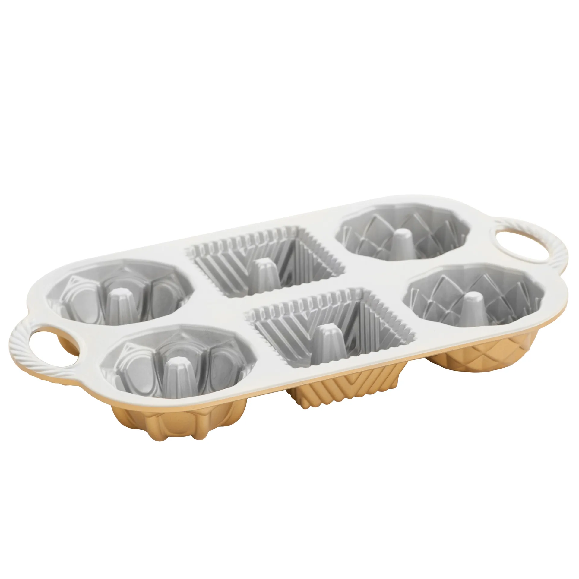 Nordic Ware 几何迷你环形蛋糕模, 0.8L Nordic Ware