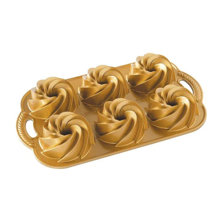 Nordic Ware 金色经典传承迷你环形蛋糕烤盘 - 0.9L - Nordic Ware