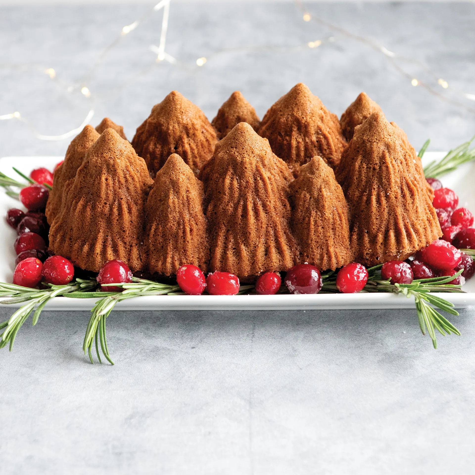 Nordic Ware Alpine Forest baking pan, 银色 Nordic Ware