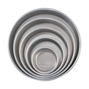Nordic Ware Naturals 结婚蛋糕烘焙烤盘 5件装 - 铝制 - Nordic Ware