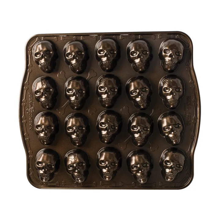 Nordic Ware Skull Bites 烘焙烤盘 - 古铜色 - Nordic Ware