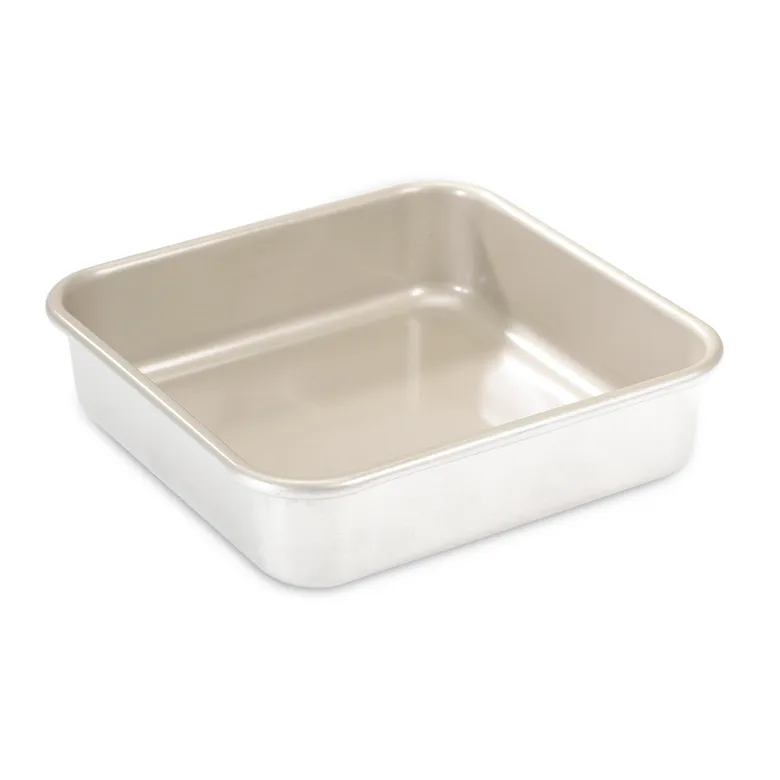 方形不粘烤模烘焙模具, 铝色 Nordic Ware