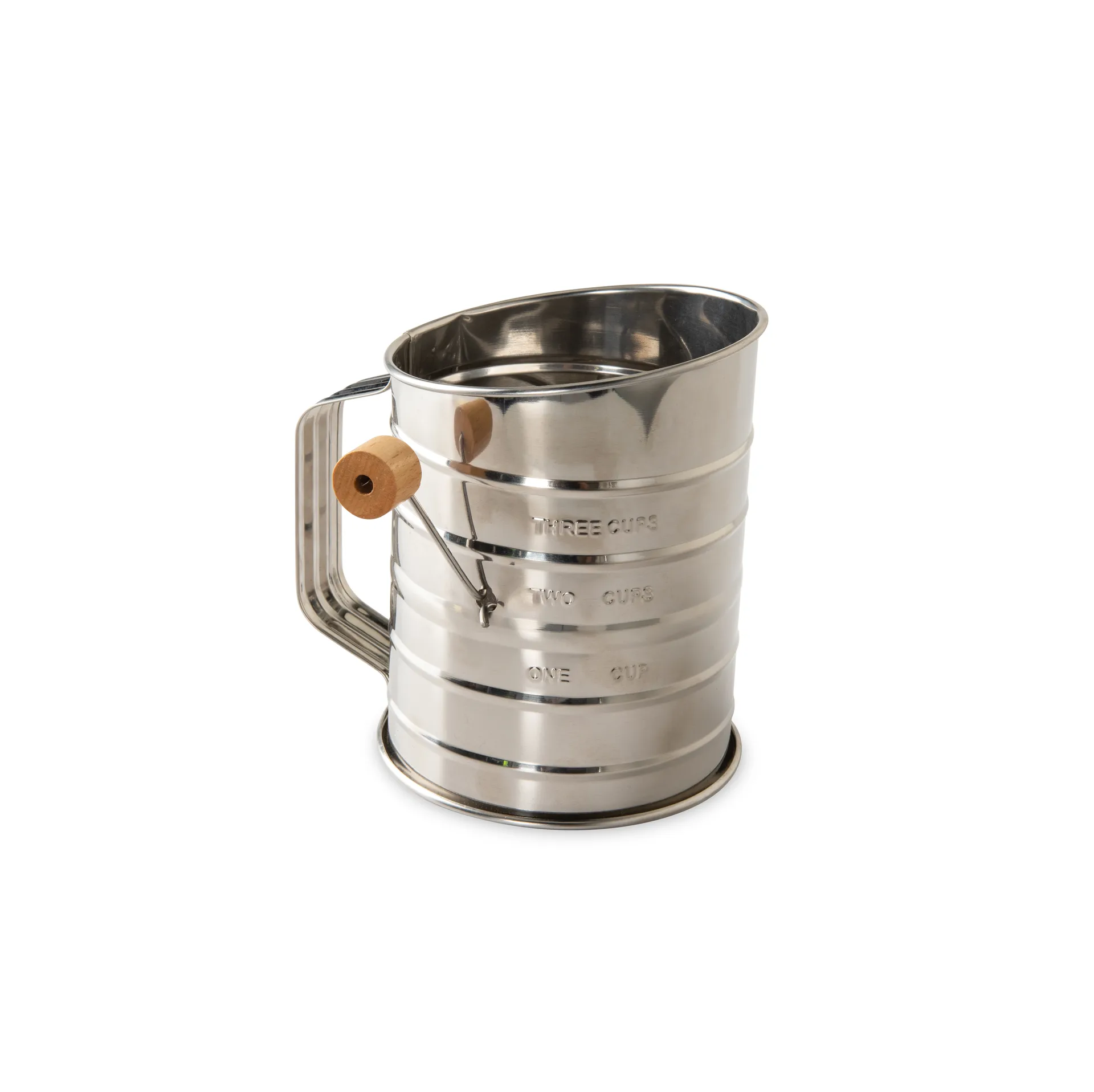 木柄面粉筛烘焙工具, 不锈钢 Nordic Ware