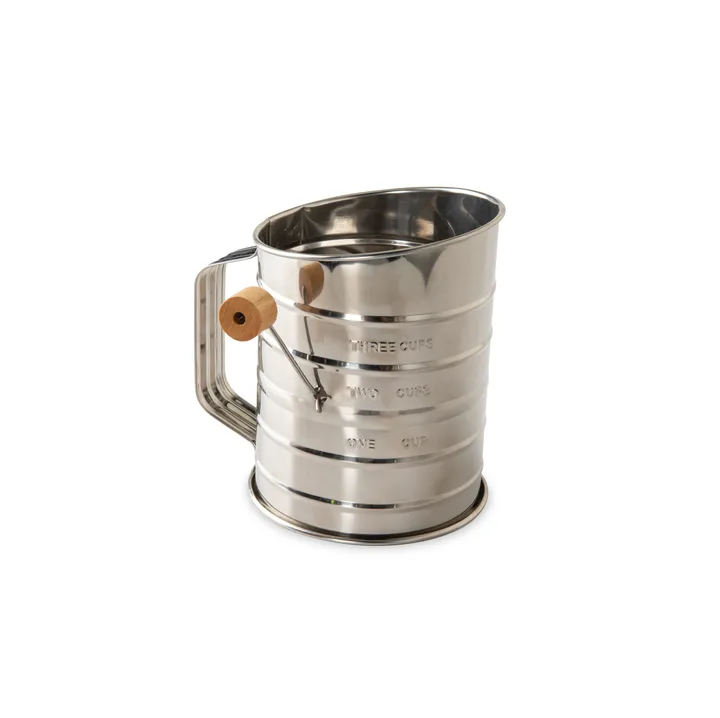 木柄面粉筛烘焙工具 - 不锈钢 - Nordic Ware