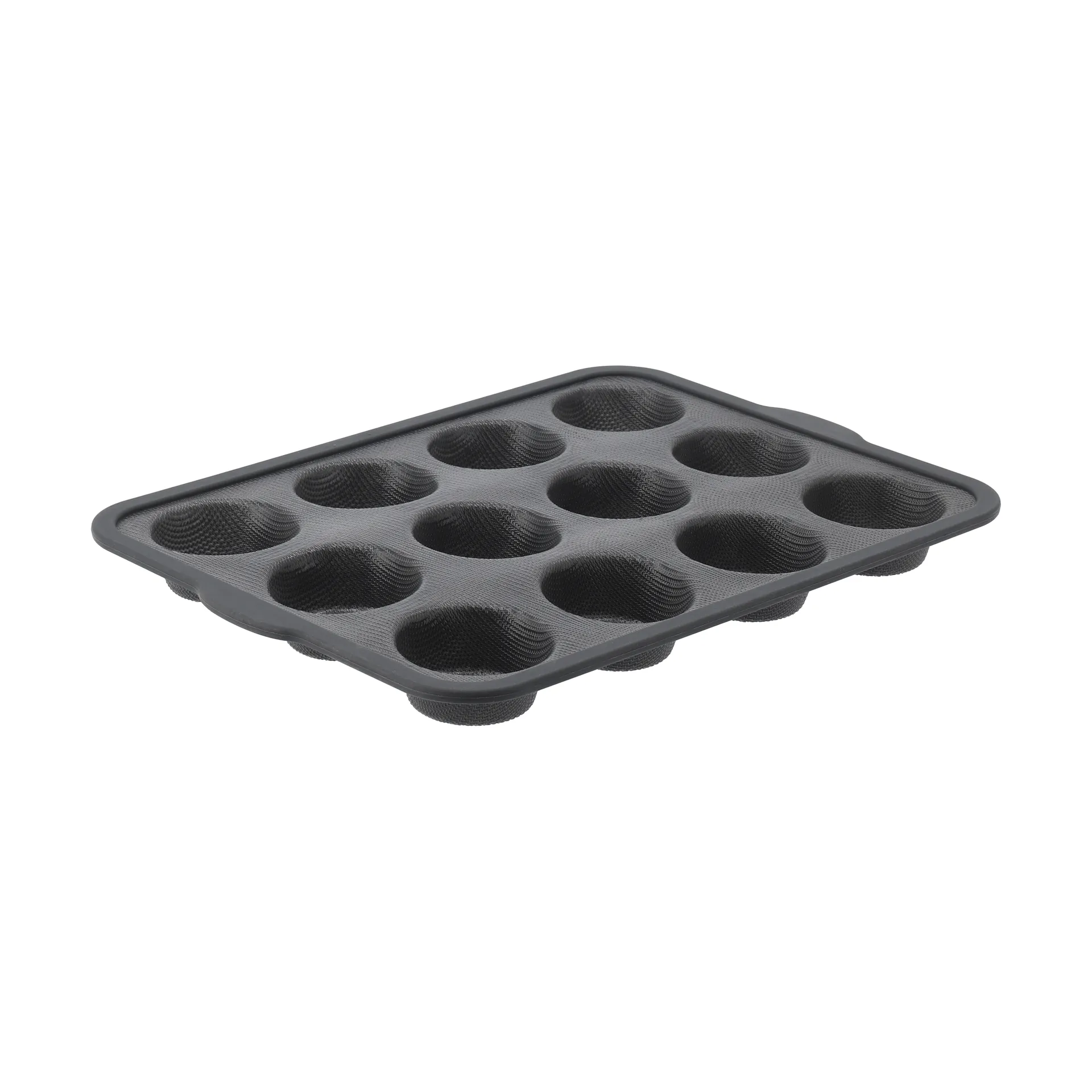 BAKE 带加固框架硅胶模具, 玛芬蛋糕，12个 Nordwik