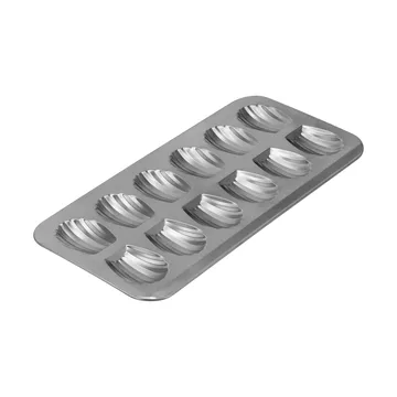 BAKE 玛德琳蛋糕模具 - 不锈钢，12件 - Nordwik