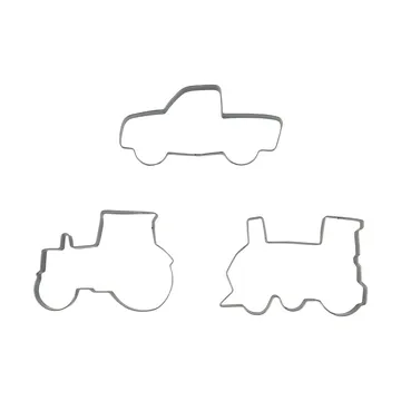 BAKE 姜饼模具 - 车辆，3件套 - Nordwik