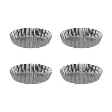 BAKE 小挞模具 - 不锈钢，4件 - Nordwik