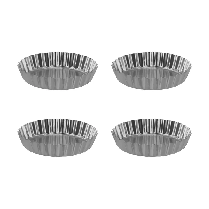 BAKE 小挞模具 - 不锈钢，4件 - Nordwik