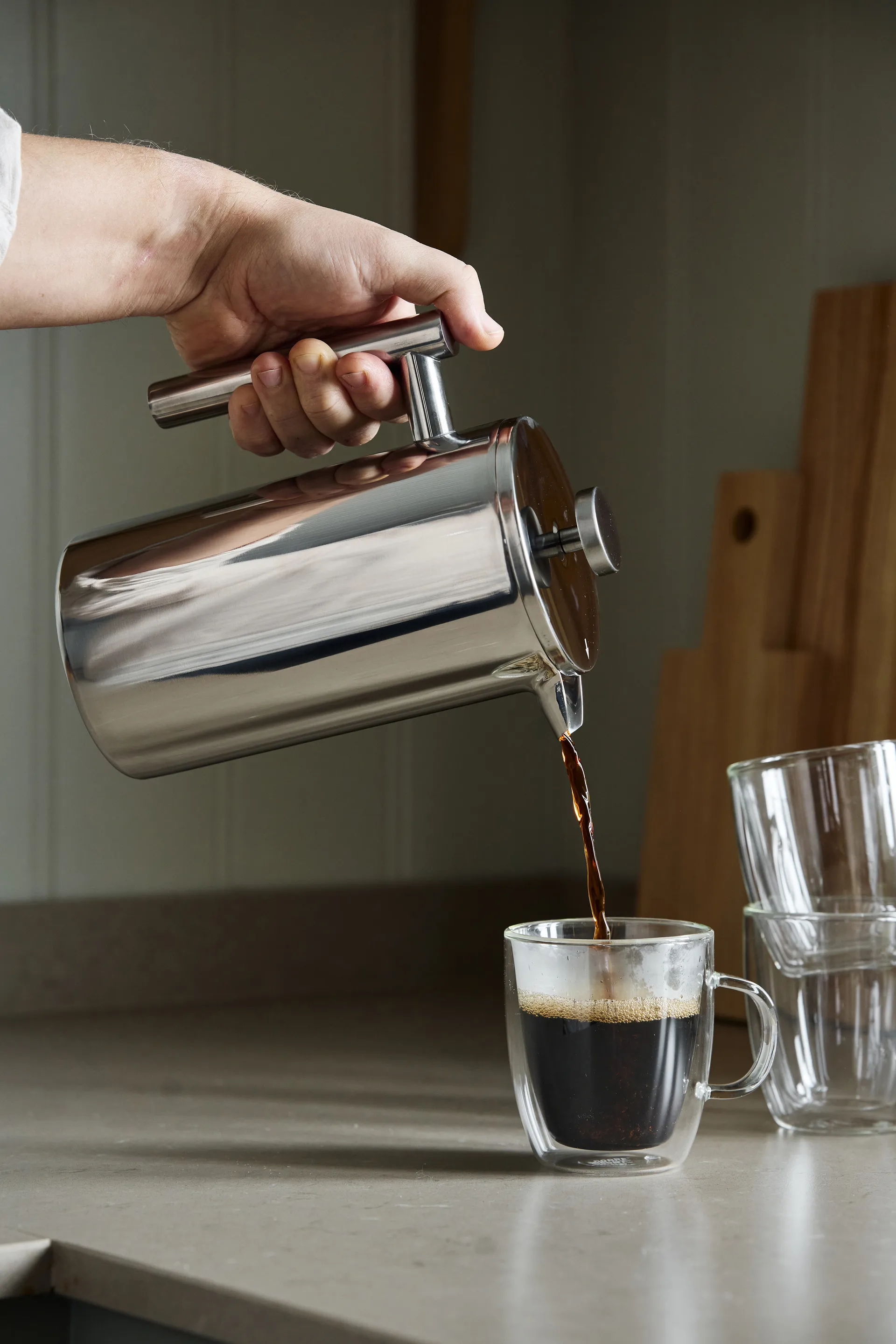 Nordwik 双层法压壶 1L, 8杯 Nordwik