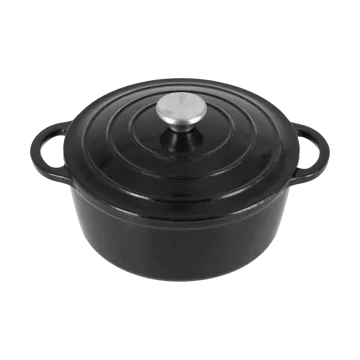 Nordwik 珐琅锅 黑色_22cm_2.5L - 黑色 - Nordwik