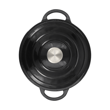 Nordwik 珐琅锅 黑色_22cm_2.5L - 黑色 - Nordwik