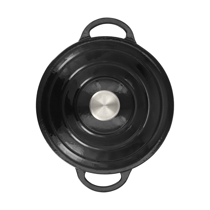 Nordwik 珐琅锅 黑色_22cm_2.5L, 黑色 Nordwik