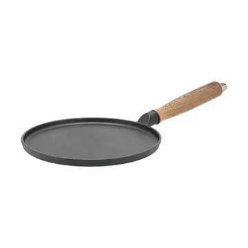 Nordwik铸铁煎饼锅带木柄 - 23cm - Nordwik