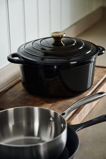 Nordwik 珐琅锅_26cm_5L - 黑色 - Nordwik