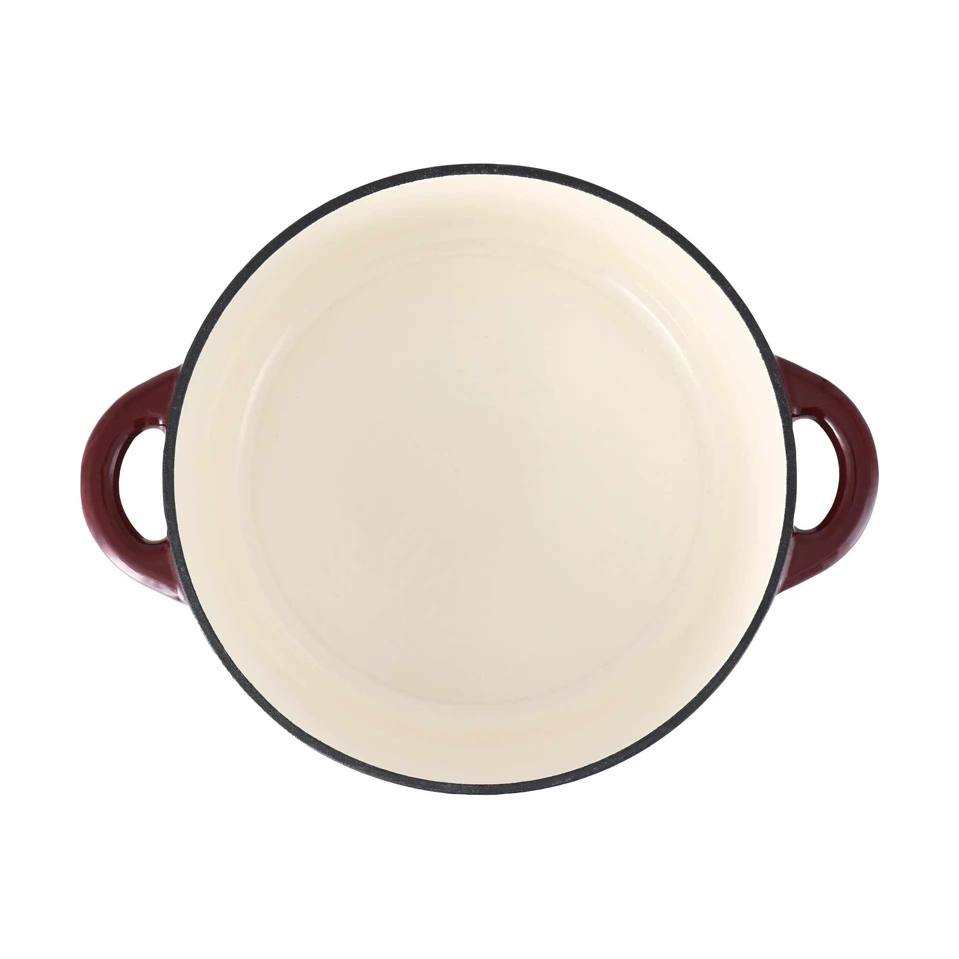 Nordwik 珐琅锅_26cm_5L, 酒红色  Nordwik