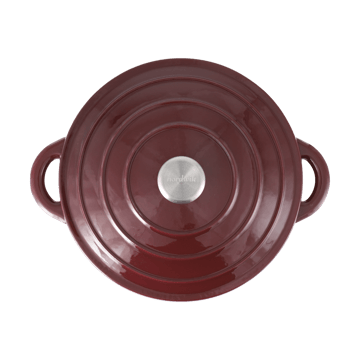 Nordwik 珐琅锅_26cm_5L - 酒红色  - Nordwik