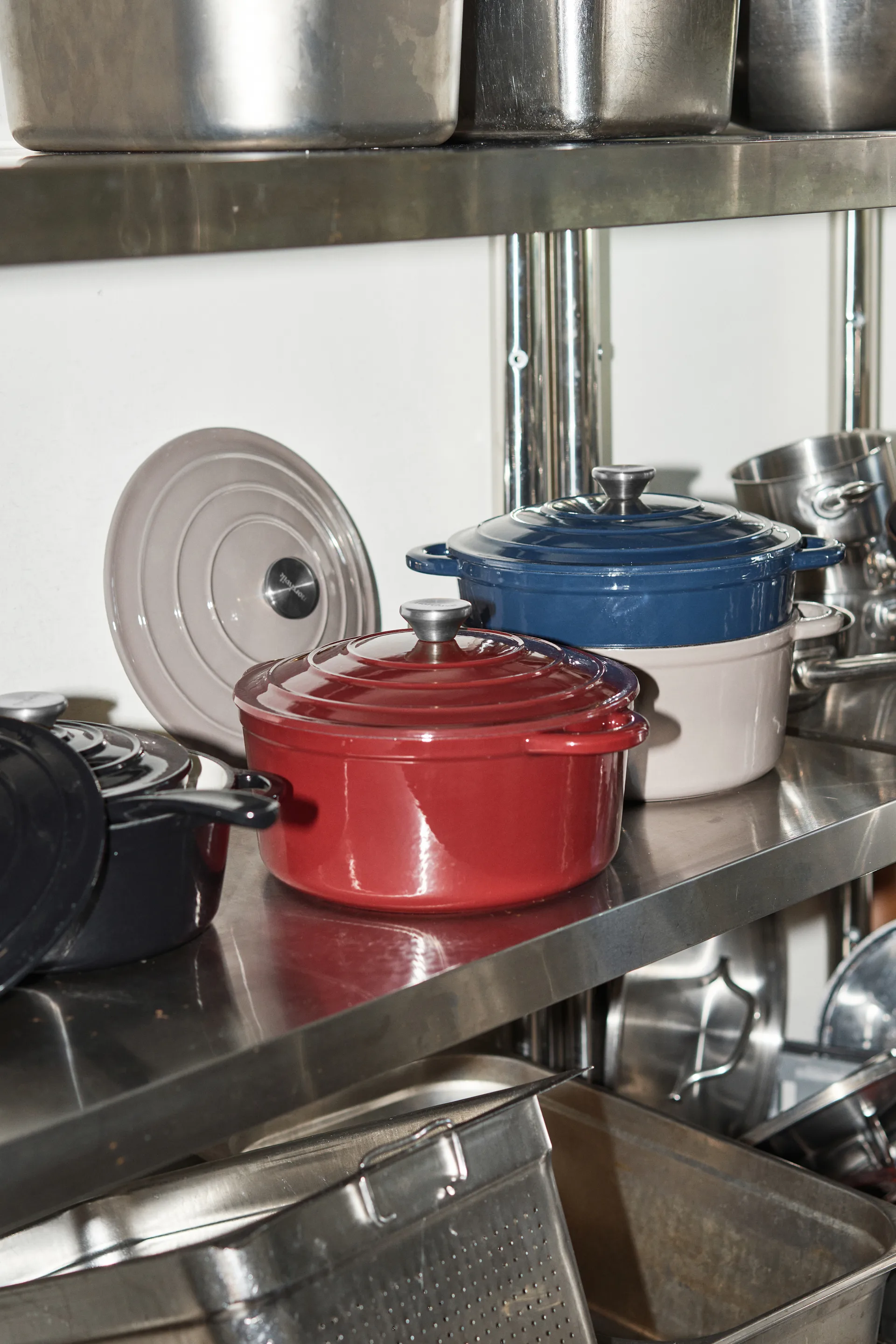 Nordwik 珐琅锅_26cm_5L, 酒红色  Nordwik