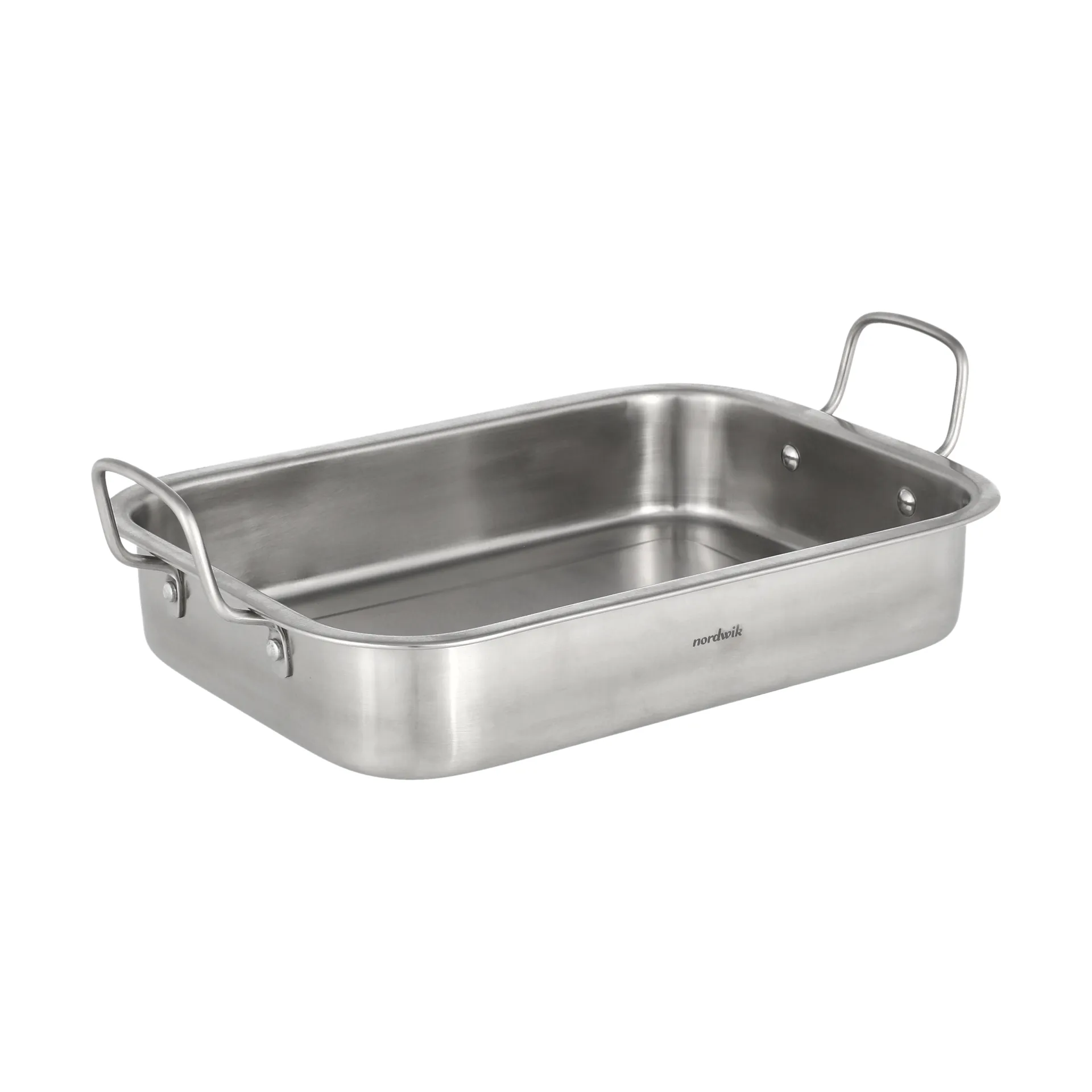 Nordwik 双耳不锈钢烤盘备菜盘 27cm, 38 cm Nordwik
