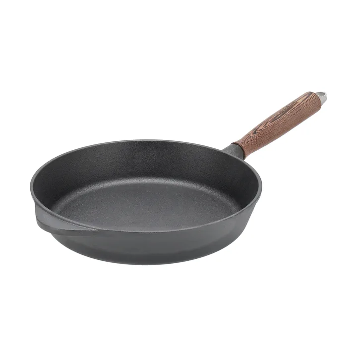 Nordwik铸铁煎锅带木质手柄 - 28cm - Nordwik