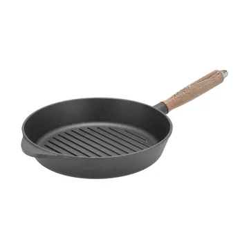 Nordwik铸铁烤盘带木质手柄 - 28cm - Nordwik