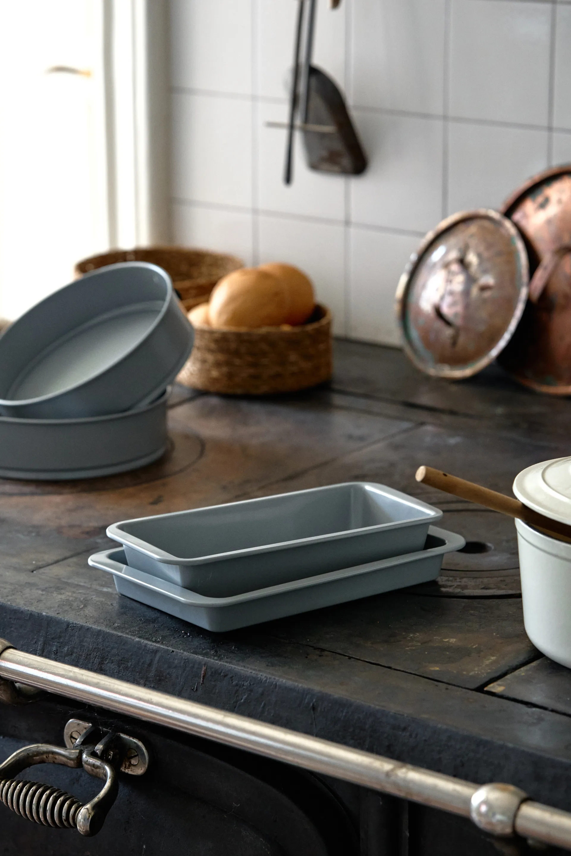 Nordwik baking pan 陶瓷制品 non-stick silver 32 cm, 31.5x20 cm Nordwik