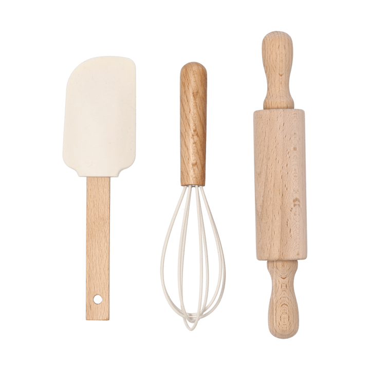 Nordwik baking utensils in silicone for 儿童 3-pieces - 奶油色 - Nordwik