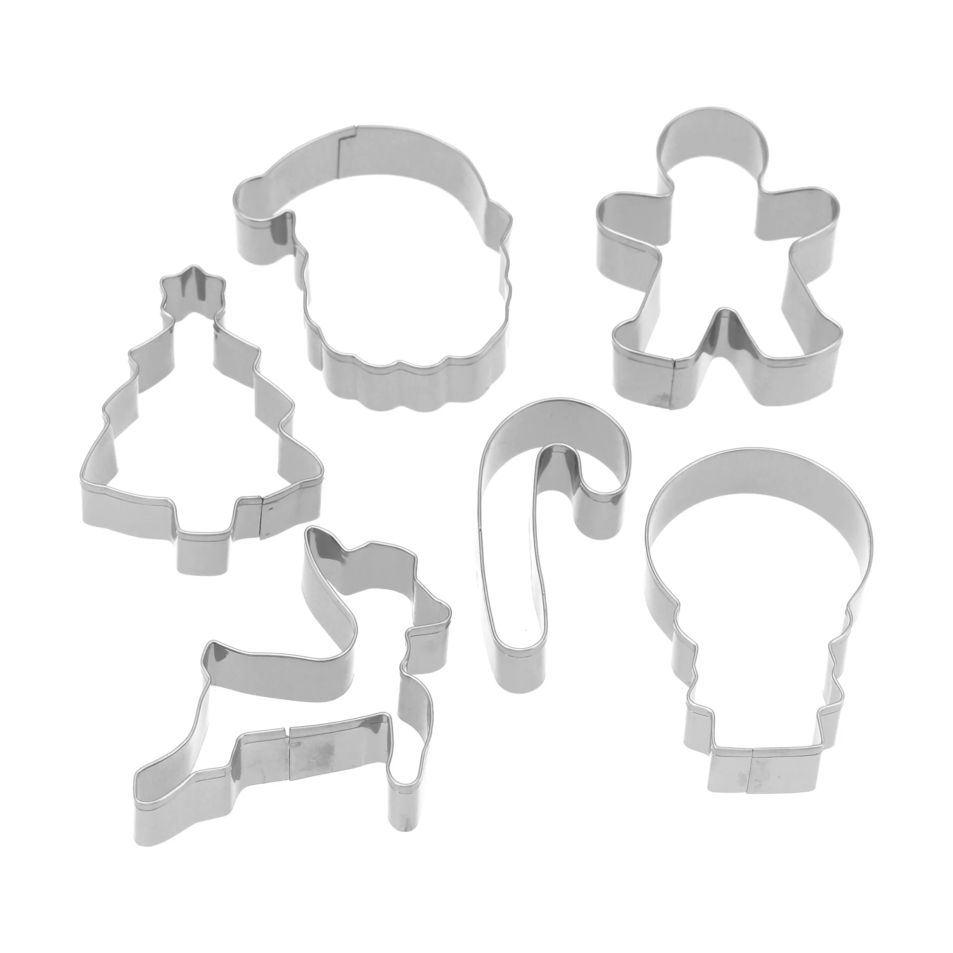 Nordwik gingerbread cutter christmas 6件, 不锈钢 Nordwik