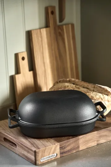 Nordwik 鲁邦种面包模具 XL 39x26cm - 黑色 - Nordwik