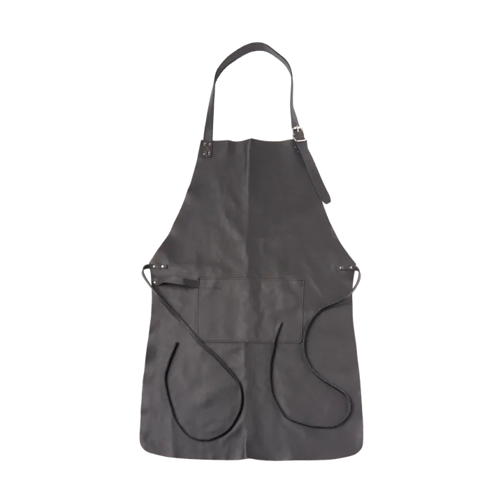 Nordwik 牛皮围裙 - 黑色 - Nordwik