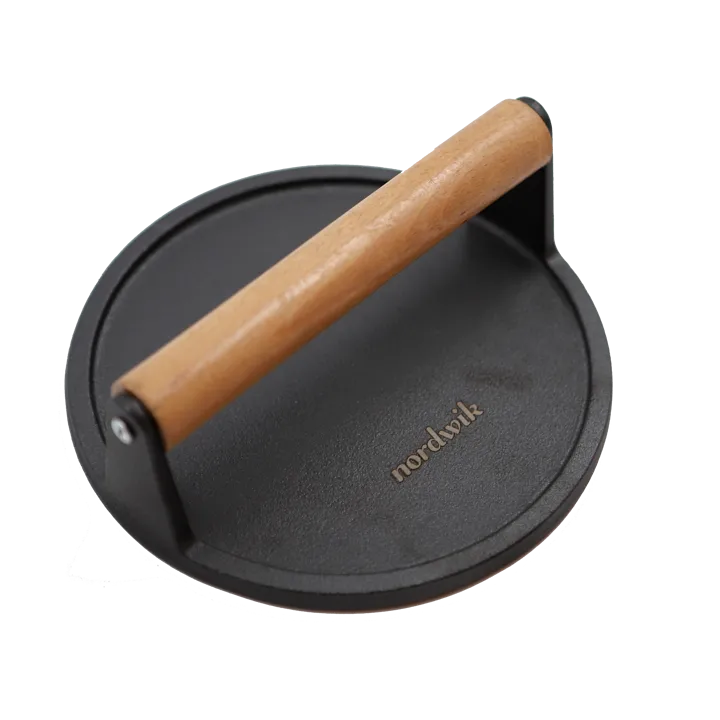 Smash Burger 汉堡压肉器 18cm - 铸铁 - Nordwik