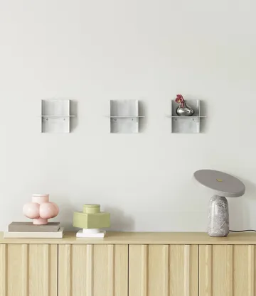 Alu 搁板置物架25cm - 铝 - Normann Copenhagen