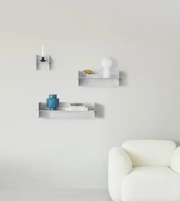 Alu 搁板置物架80cm - 铝 - Normann Copenhagen