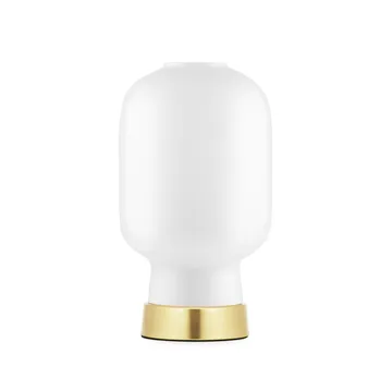 Amp台灯 - 白色-brass - Normann Copenhagen