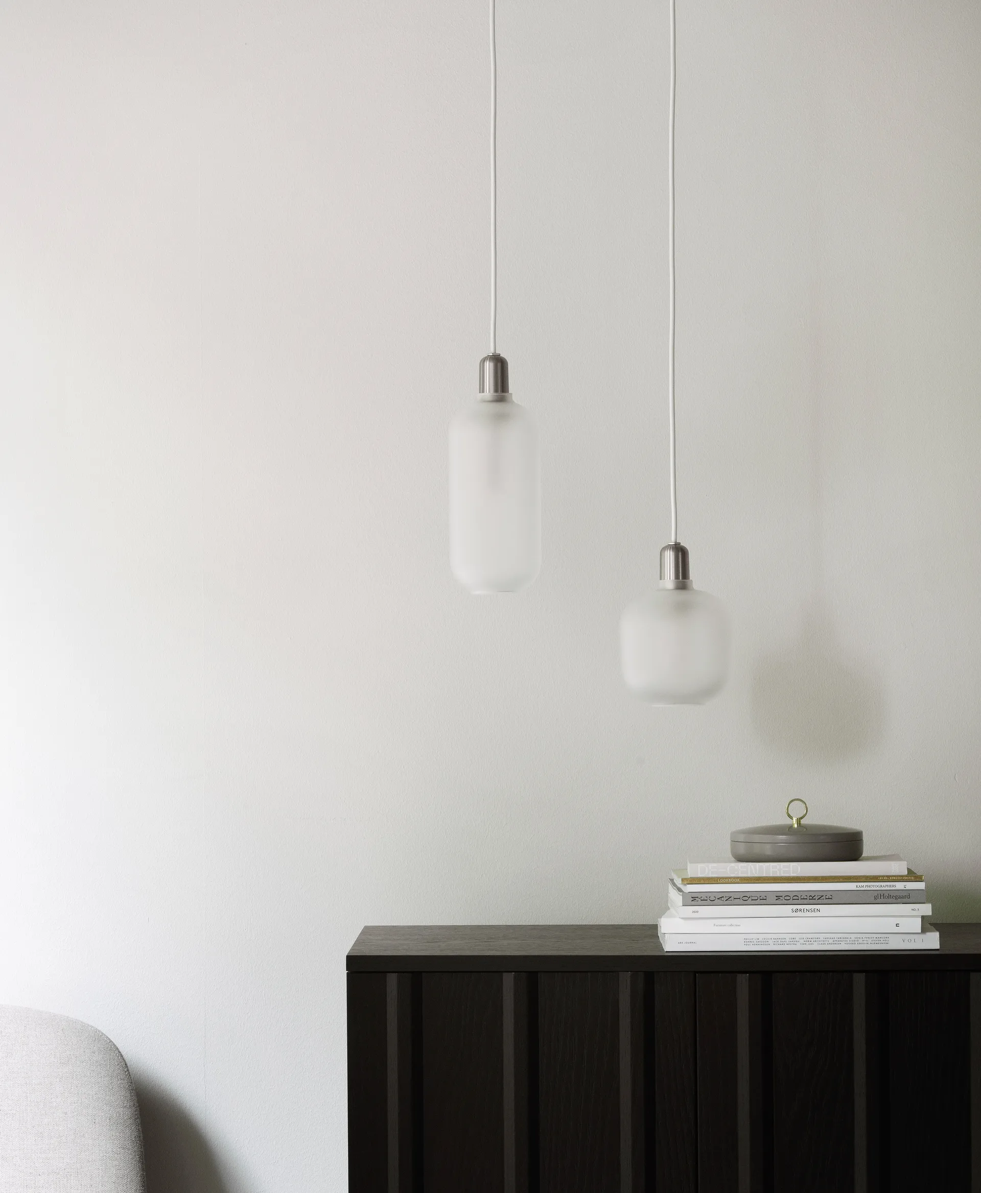 Amp 灯 大, Matt-white Normann Copenhagen