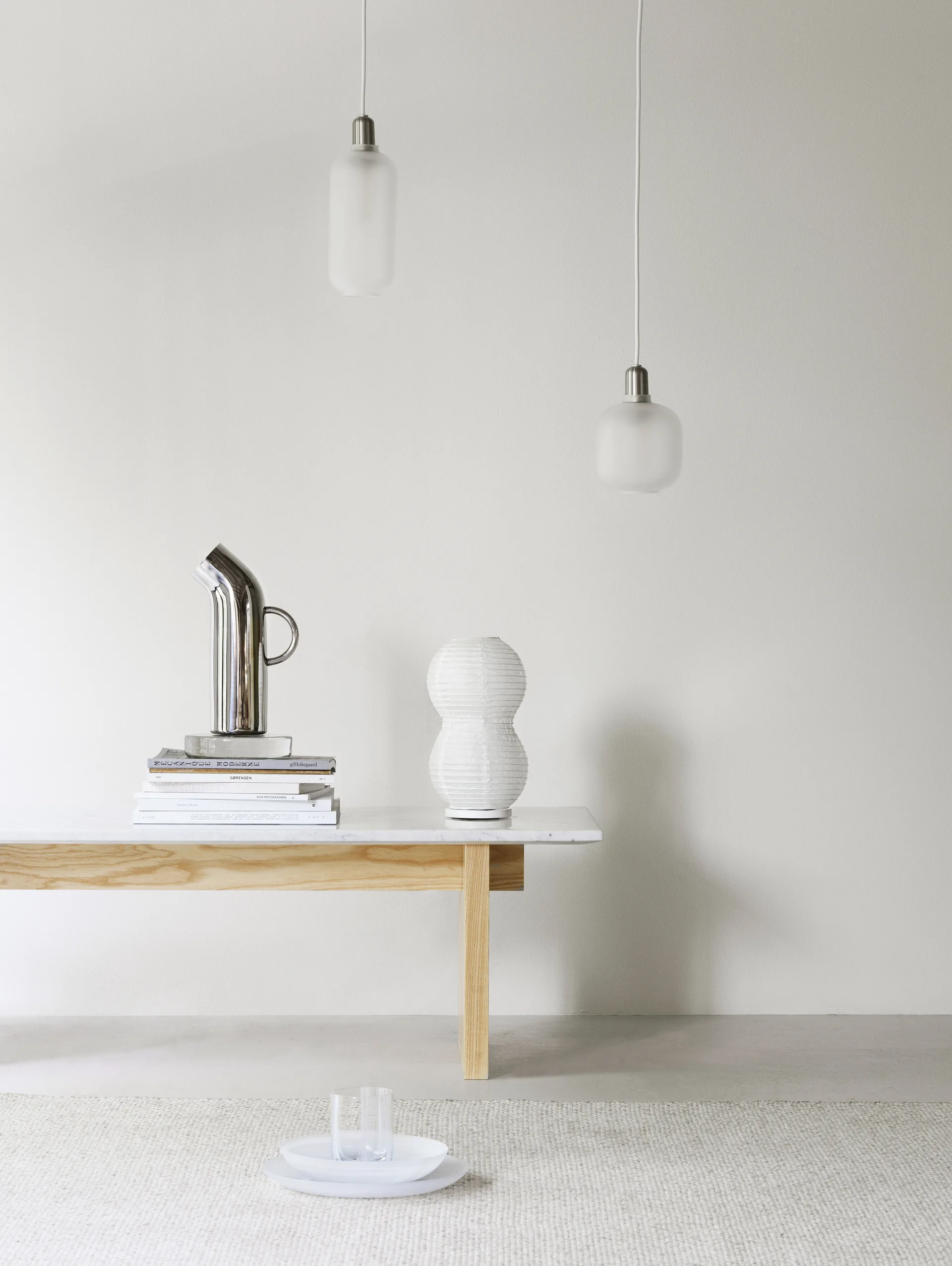 Amp 灯 大, Matt-white Normann Copenhagen