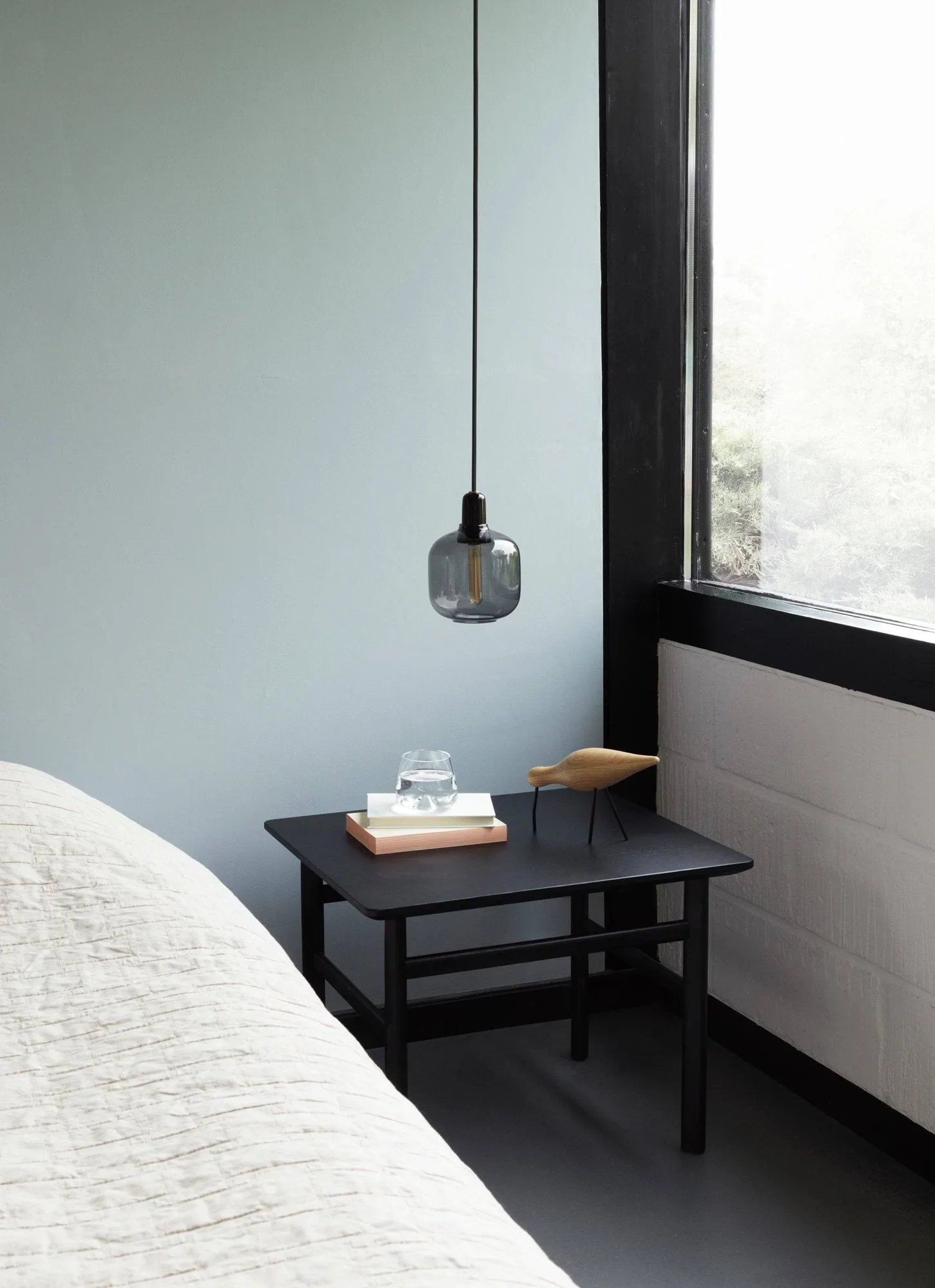 Amp灯小号, 灰色_黑色 Normann Copenhagen